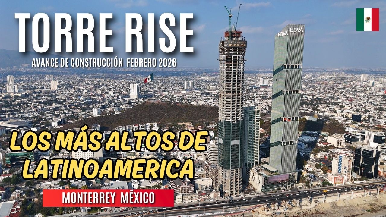 TORRE RISE ¿LLEGO LA HORA DE SUPERAR A T.OP? AVANCE DE CONSTRUCCIÓN Y ALTURA ACTUAL DE RISE.