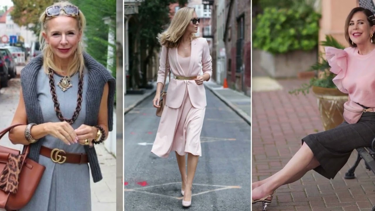 Idee di outfit streetstyle per donne over 50   per apparire alla moda e lusinghiere