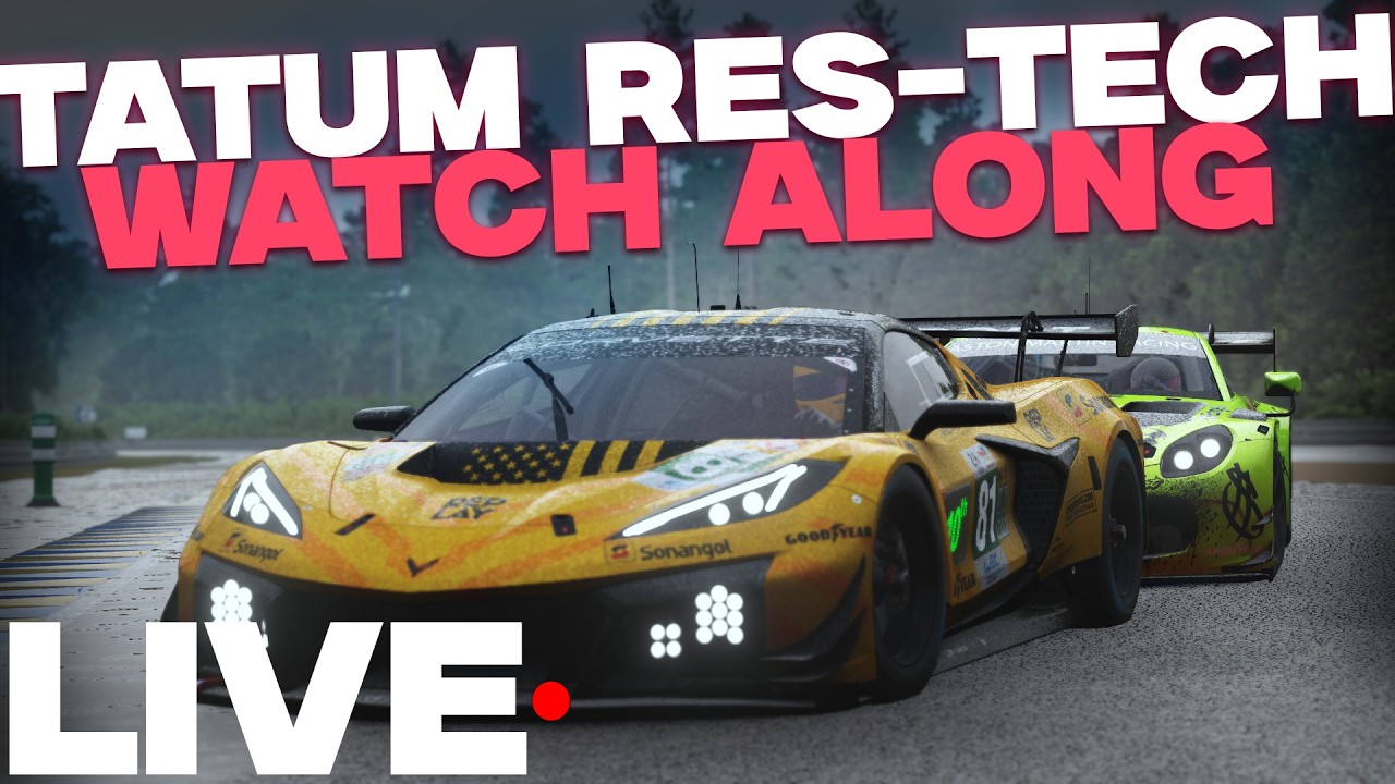 TATUM Res-Tech Championship Round 4 Watch Along Le Mans 3hr Endurance
