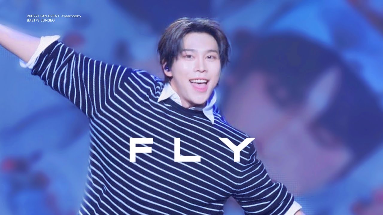 [4K] ‘FLY’ - BAE173 준서 직캠 @260221 FAN EVENT Yearbook