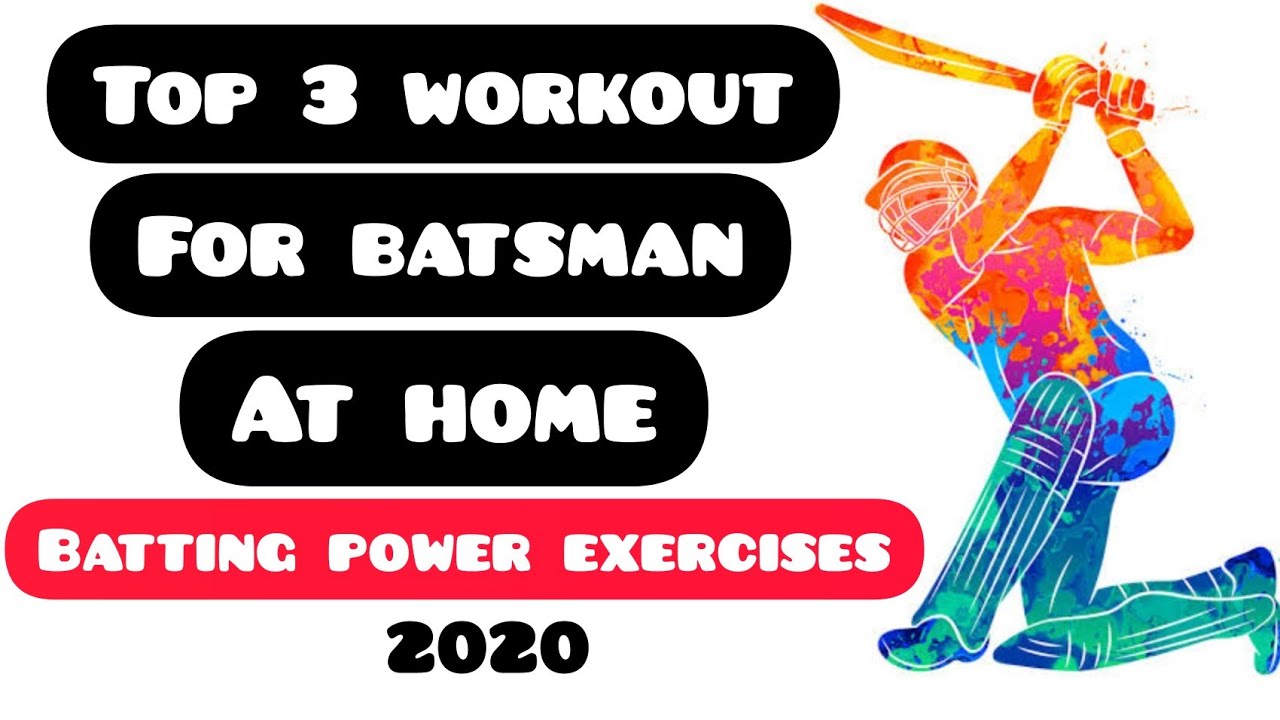 Home Workout for batsman | Exercise for batsman | Home workout for cricketers workout at home