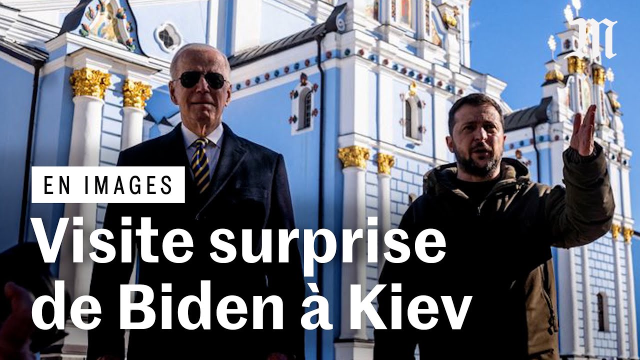 La visite surprise de Joe Biden à Kiev en Ukraine