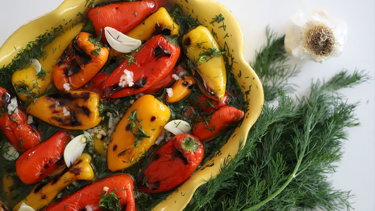 Արագ ու Համեղ Խորոված Պղպեղի Մարինադ - Հեղինե - Heghineh Cooking Show in Armenian