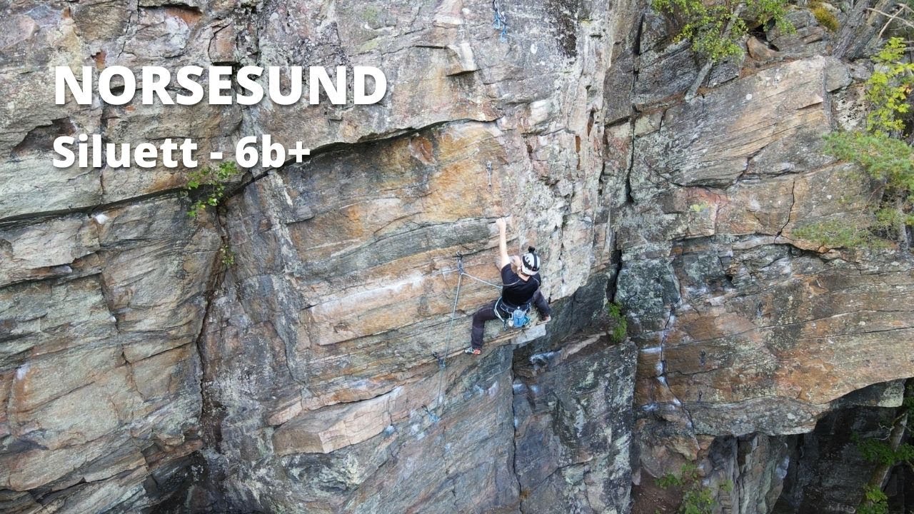 Norsesund - Siluett 6b+ | Climbing Gothenburg