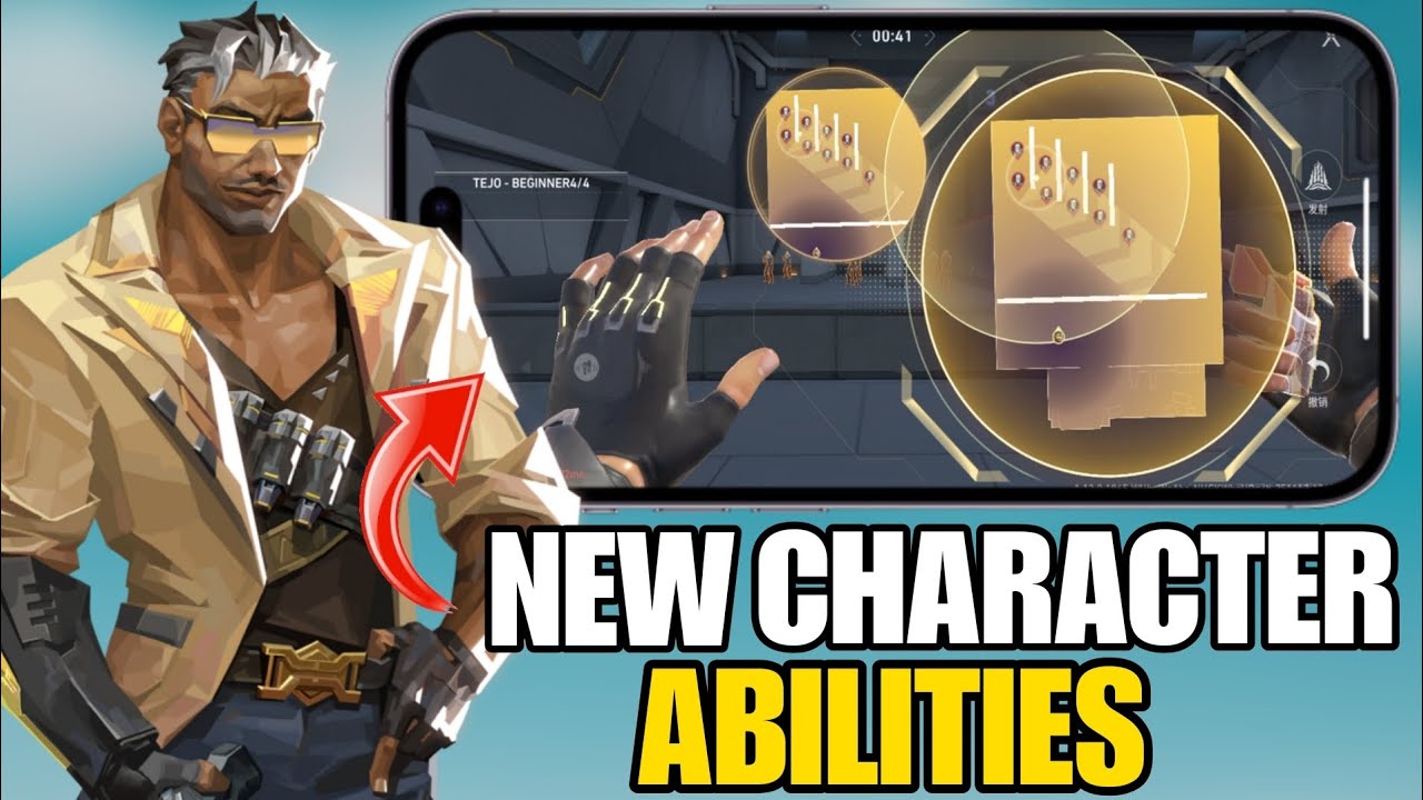 VALORANT Mobile: New Agent TEJO All Abilities Revealed!
