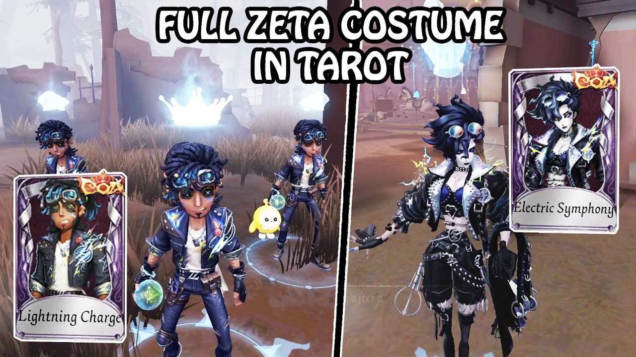 Full Zeta Team in Tarot - #IdentityV