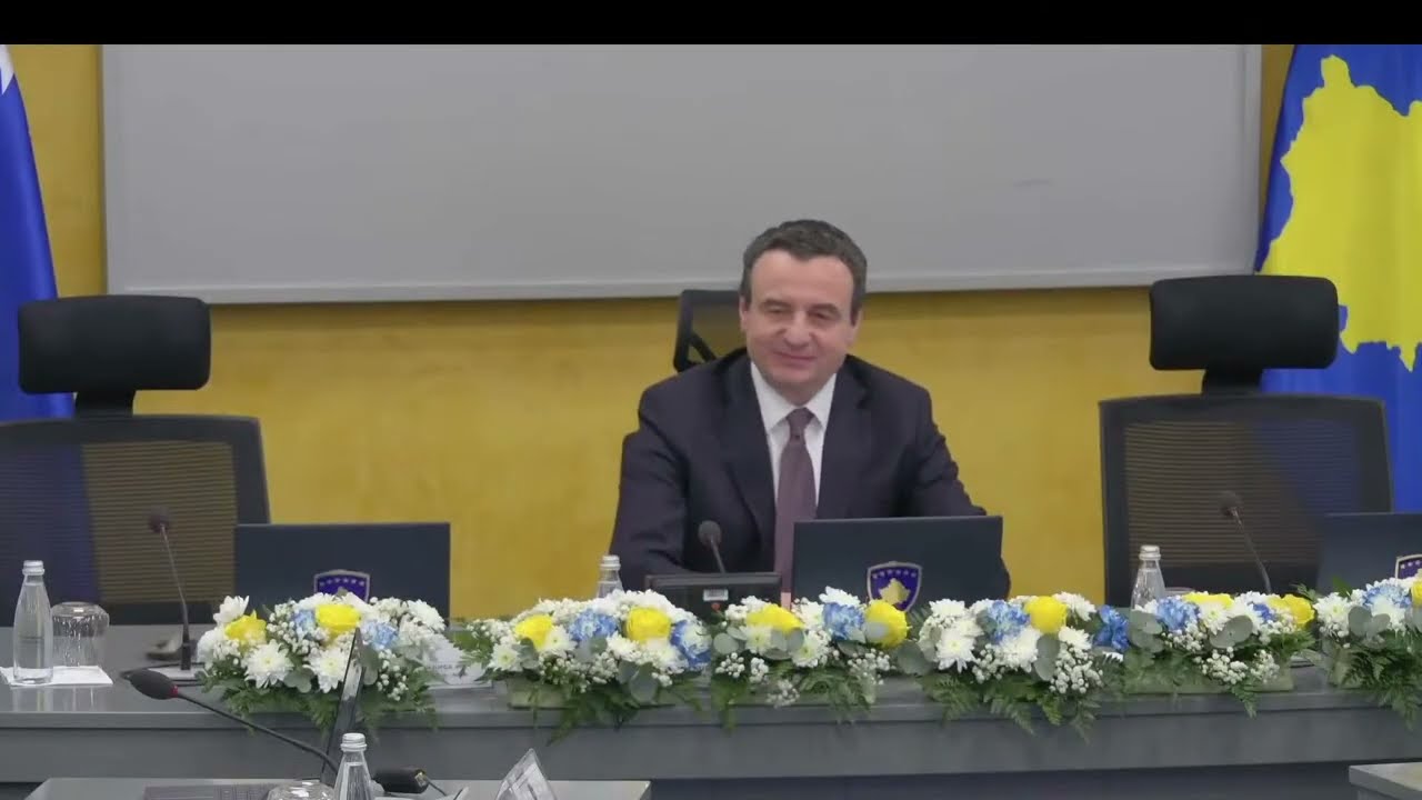 Albin Kurti (LIVE) - Mbledhja solemne e Qeverisë së Republikës së Kosovës