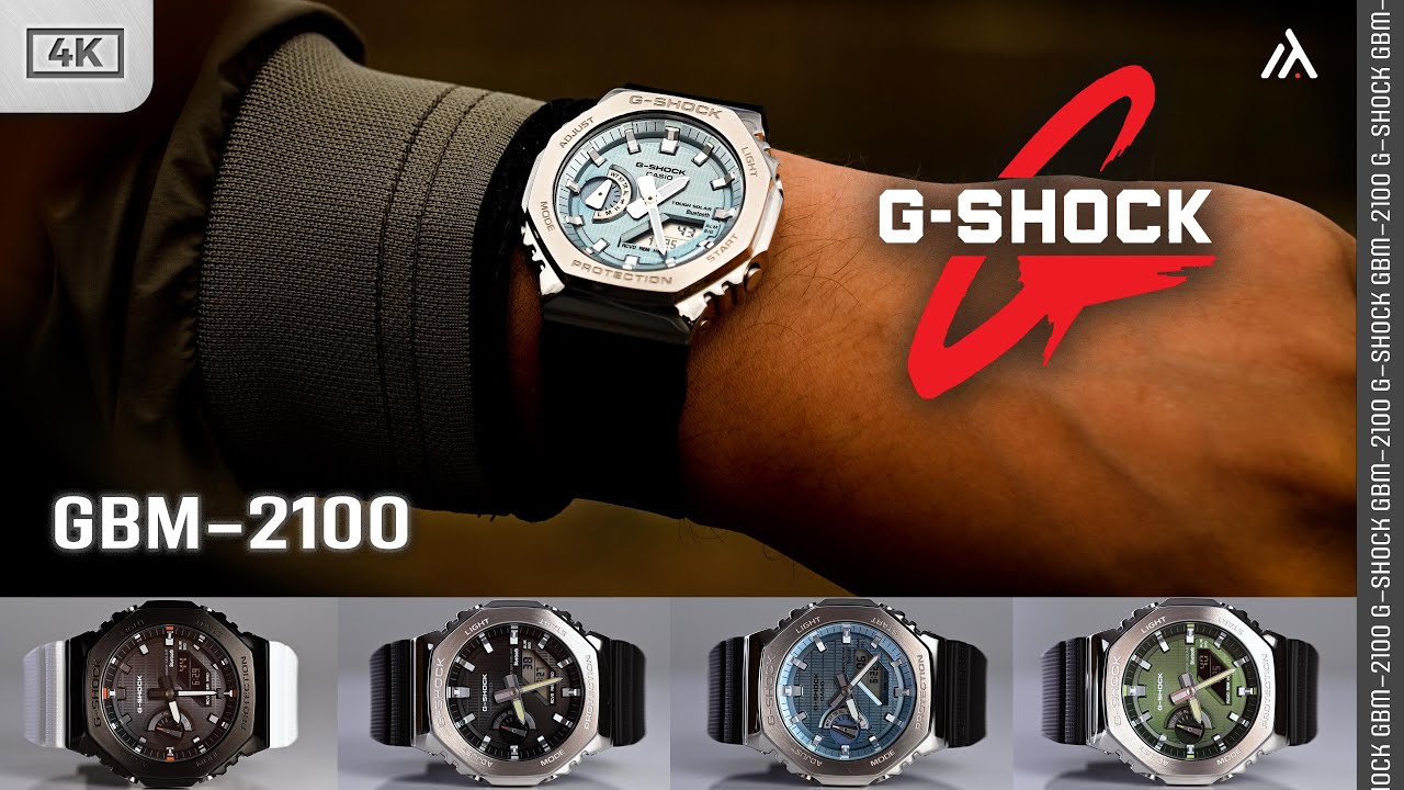 Nuevos G-Shock GBM-2100. Ahora sí.