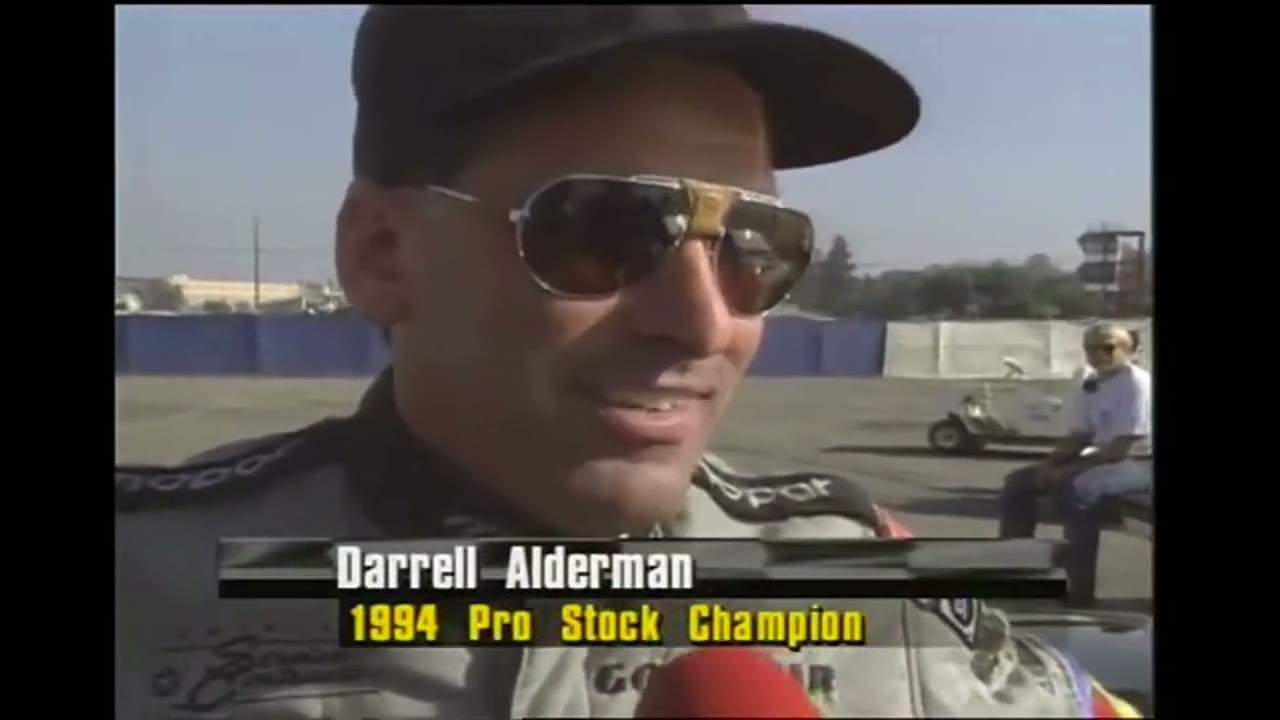 1994 NHRA Winston Finals Pro stock Darrell Alderman clinches Championship