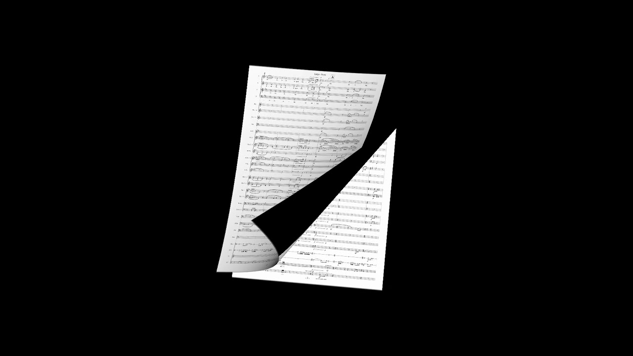 Largo uit Regina Magna voor koor en harmonie-orkest