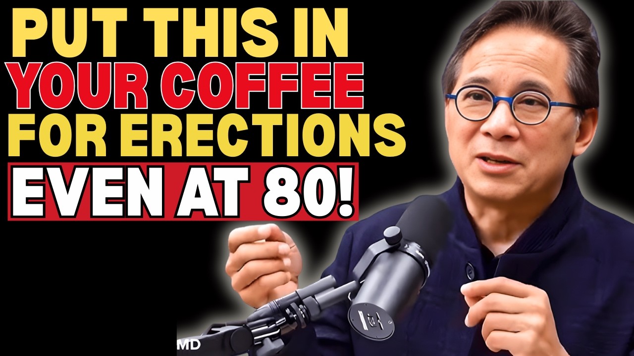 Older Men! Put THIS in Your Coffee and Erections Come Back Fast! | Dr. William Li