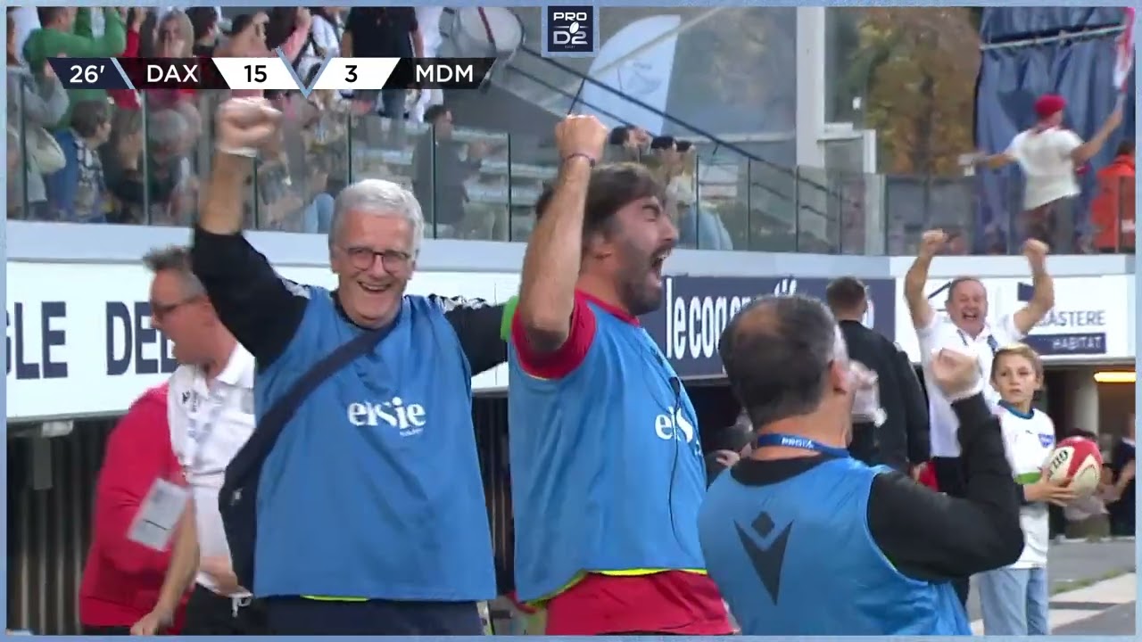 PRO D2 Saison 2024-2025 J11 - Résumé US Dax - Stade Montois Rugby