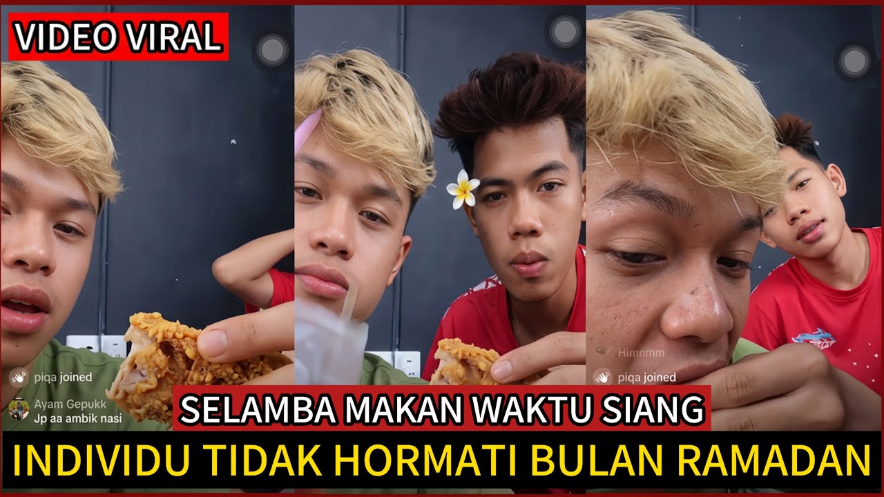 TULAR‼️INDIVIDU MAKAN SIANG HARI TAK HORMATI BULAN RAMADAN🔴TENGOK APA TERJADI💢