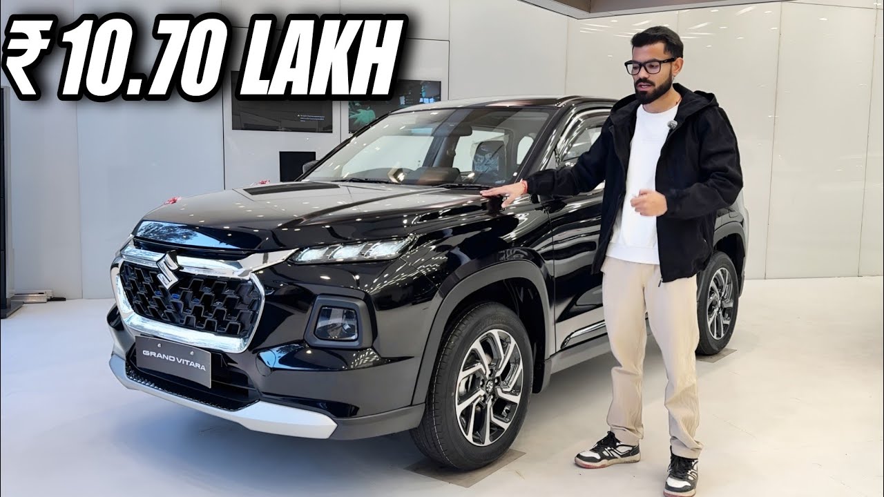 New GRAND VITARA 2026 Updated Model Black Colour || Maruti Suzuki Grand Vitara 2026 Review