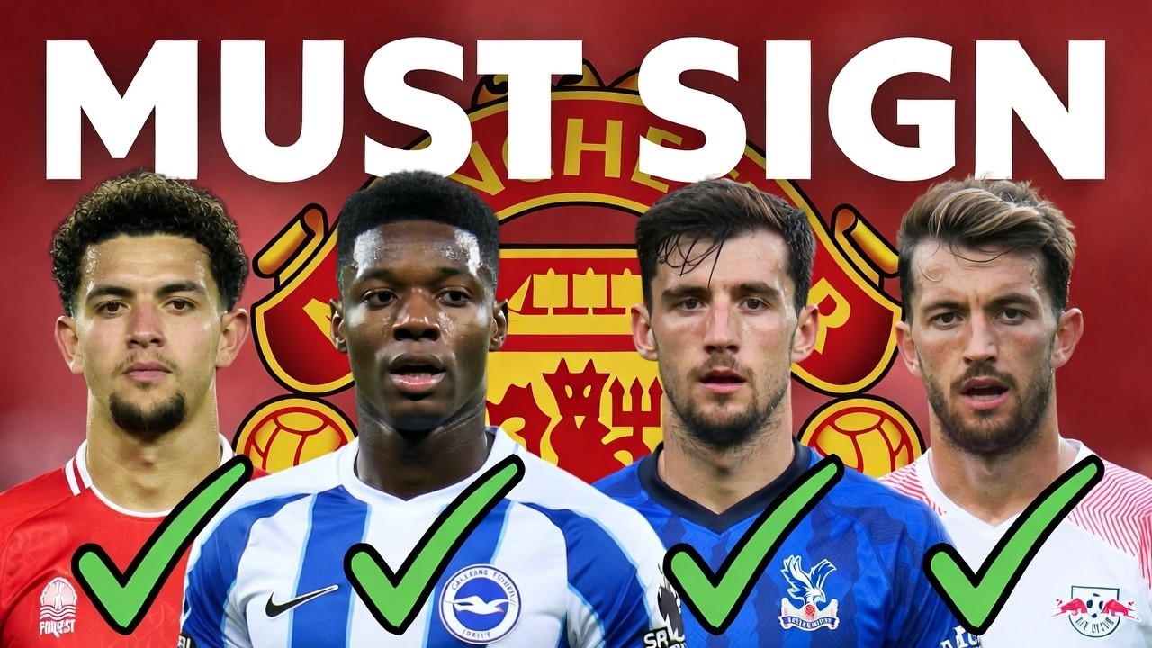 8 Players Man United MUST Sign This Summer