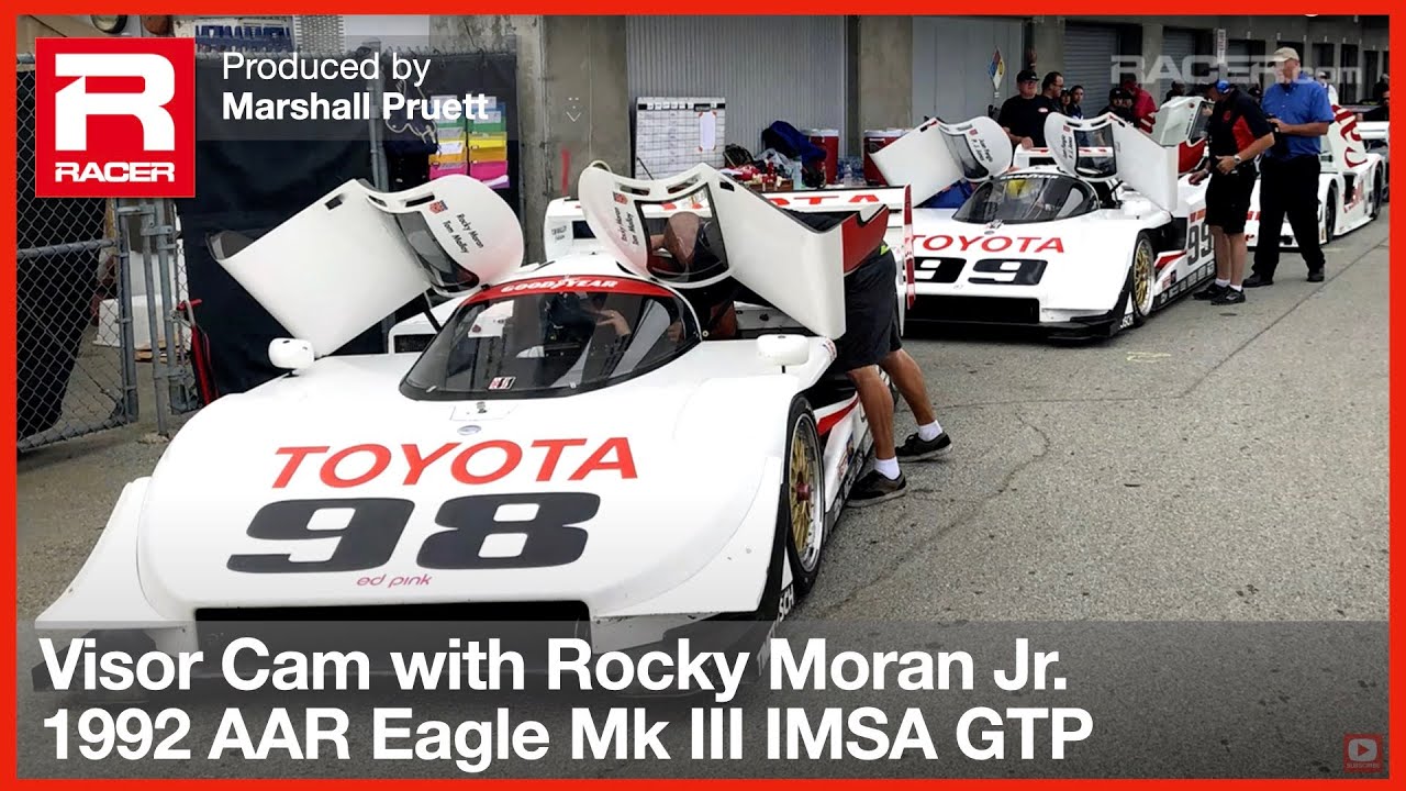 RACER: Reunion Rocky Moran Jr AAR Eagle Mk III Visor Cam