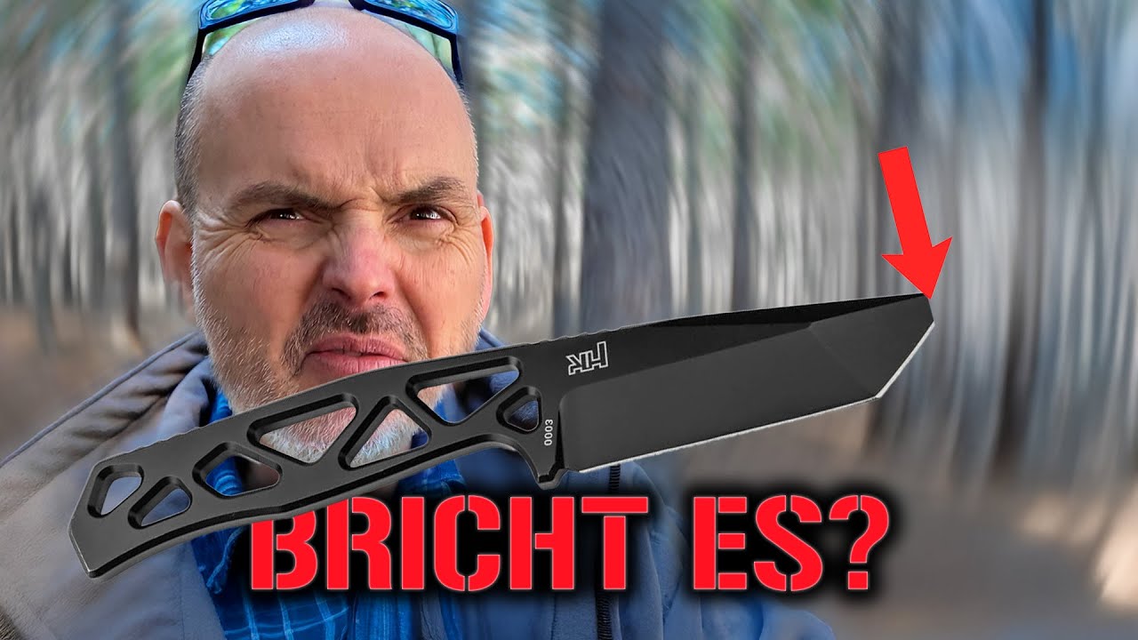 Zerstörung des 🇩🇪 Heckler & Koch Einsatz Messer FX01 Tanto