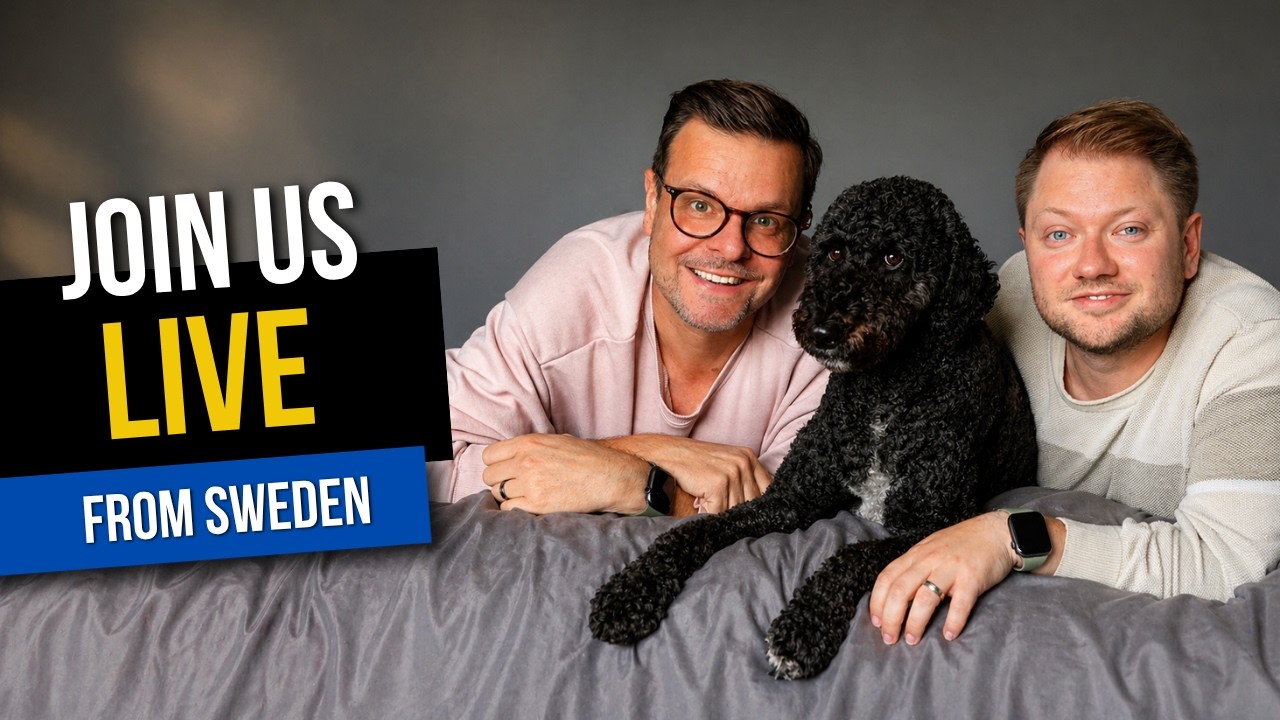 Live: All Your Questions about us & Buying a House in Sweden (livestream)
