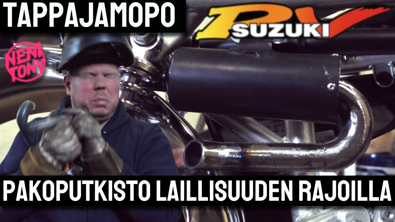 Suzuki PV:n Pakoputkisto – Sääntökirja Antaa Tilaa Tulkinnoille, Mutta Onko Tämä Laillista?