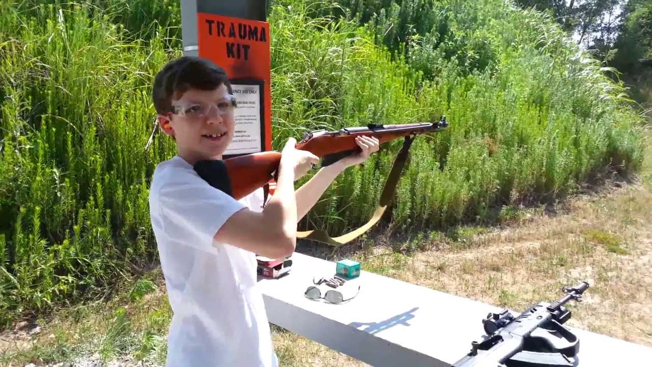 Kid's First Mosin M44 Shoot