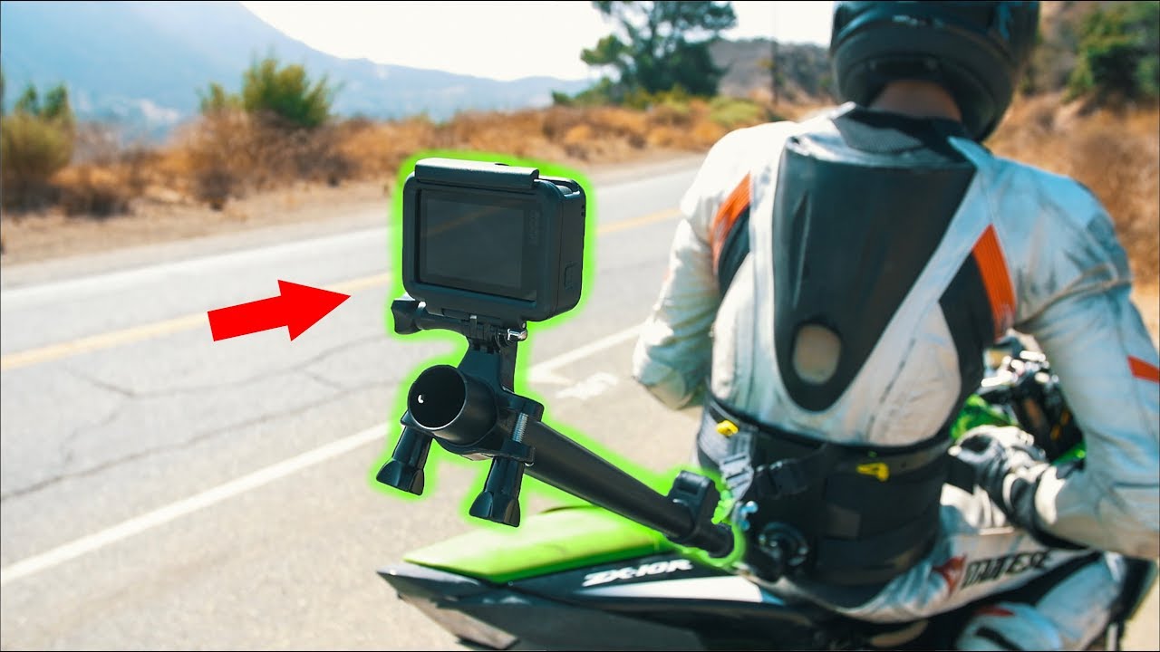 Unique GoPro Mount for Motorcycle Riding!