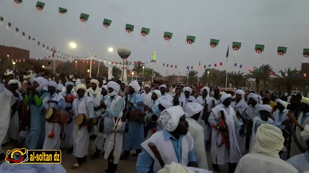 فرقة بارود قصر تاوريرت -1- الاسبوع الثقافي برقان 2018