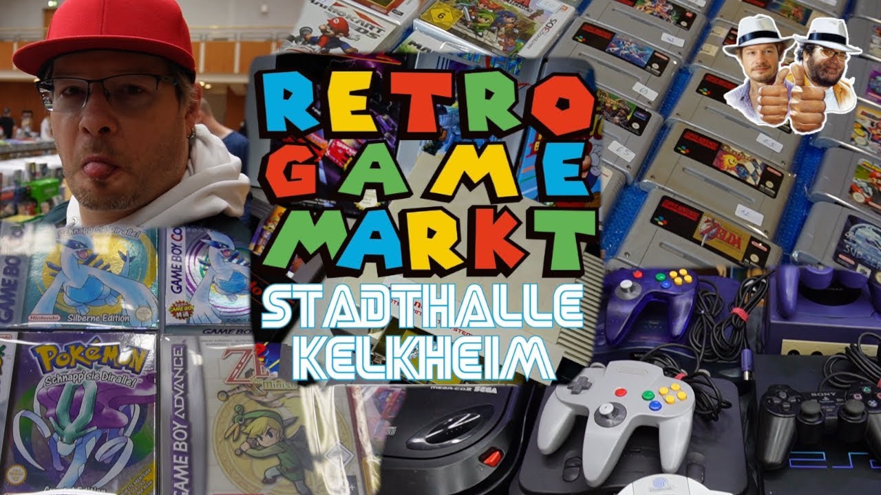 Der erste Retro Game Markt in Kelkheim (Taunus)