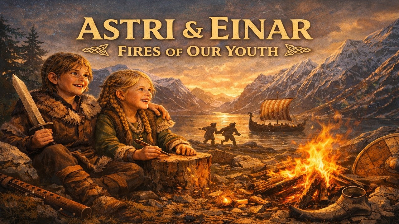 Astri & Einar (Music video from the Viking Age about to children living close together as frends)