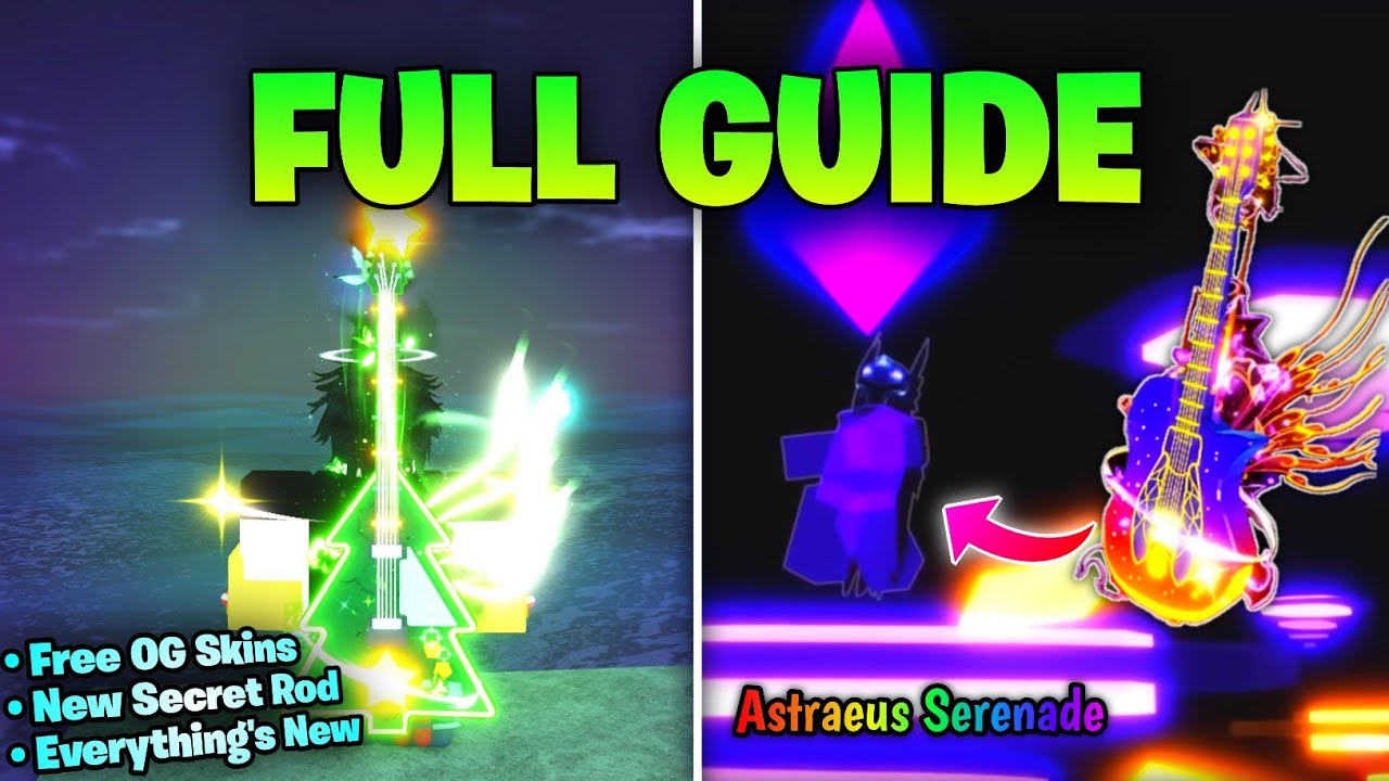 Full Guide for Astraeus Serenade Update in FISCH!
