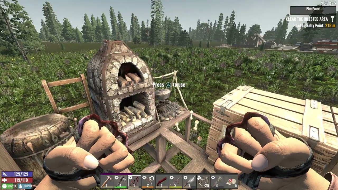 7 Days to Die PC (Ver. 2.5) Brawler Episode 8: Murphy's Law