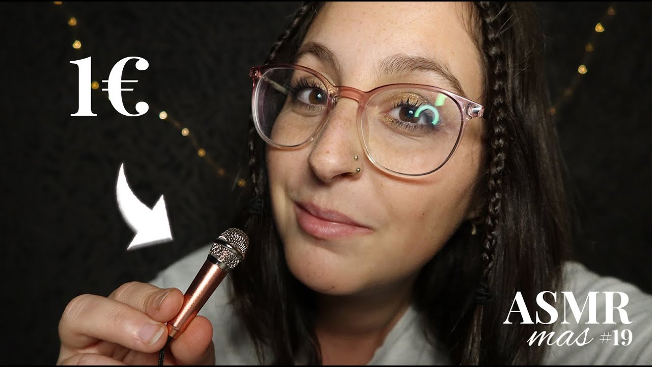 ASMR AVEC UN MICRO À 1€ !