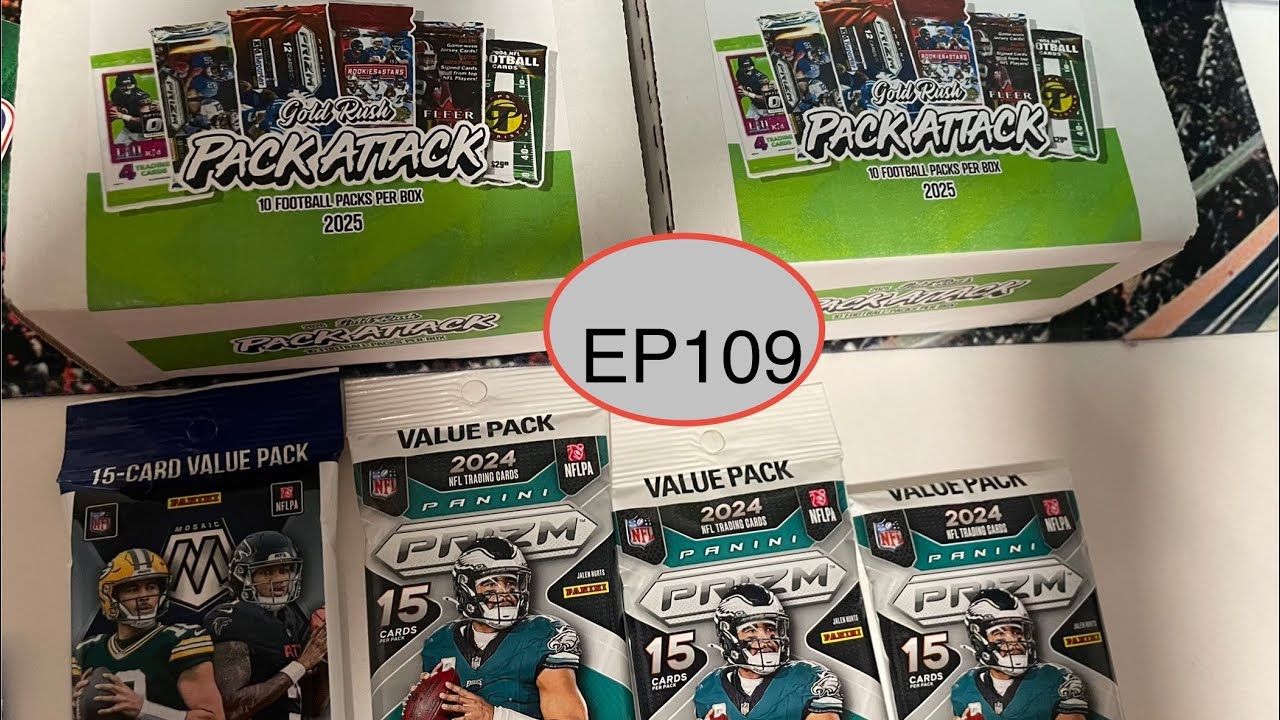 2025 gold rush pack attack and new mega mystery power box