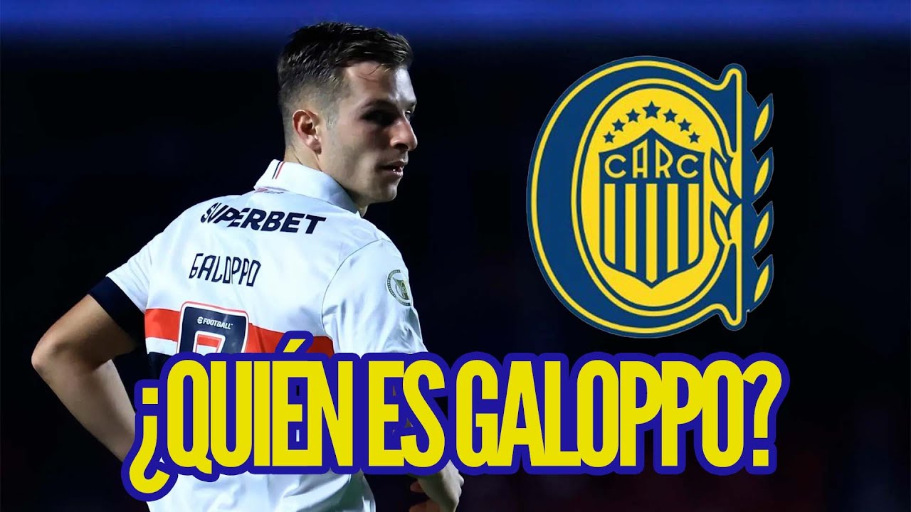 ¿QUIÉN es GIULIANO GALOPPO? Posible NUEVO REFUERZO de ROSARIO CENTRAL