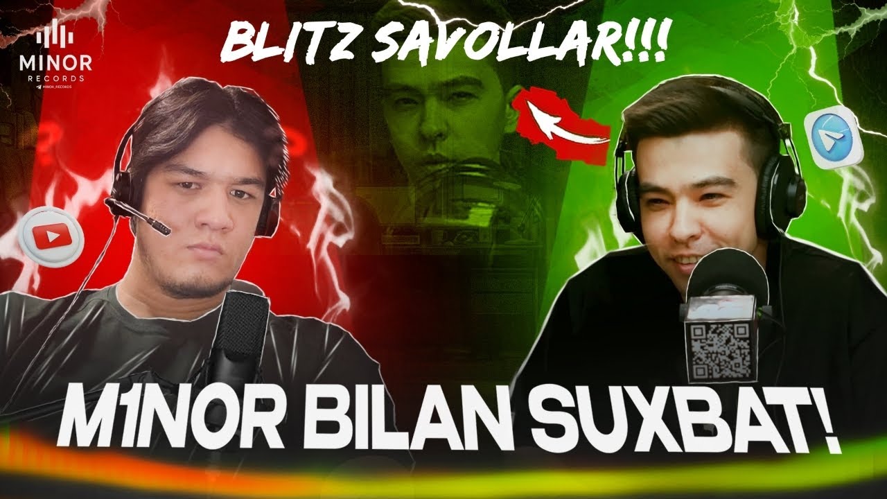 MajNun MEDIA | MINOR bilan suxbat | Blits savollar (2-qism)
