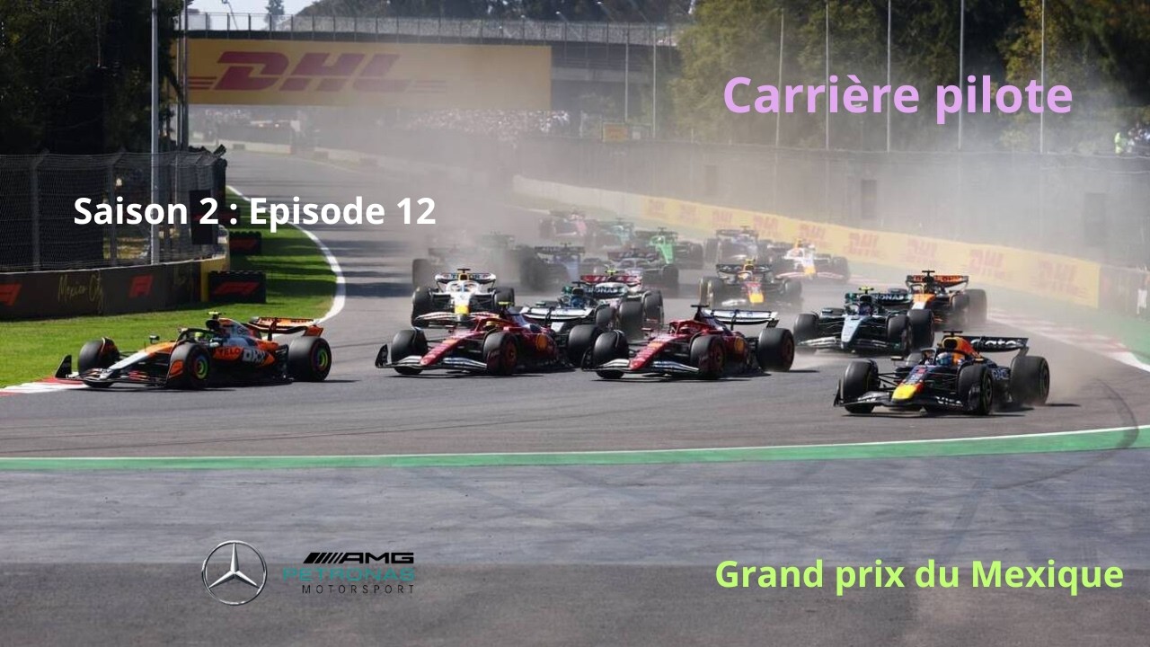 F1 25 : Saison 2 : Episode 12 : UNE COURSE INTERESSANTE !!!