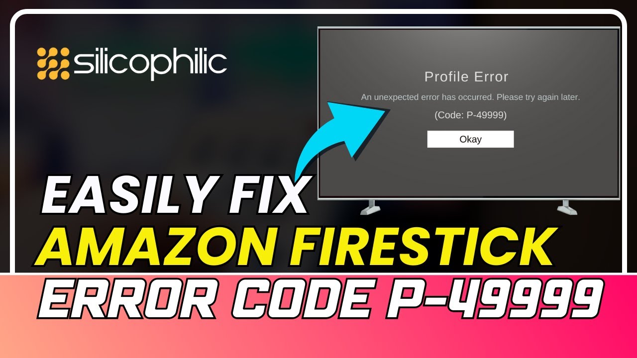 How to Fix Firestick Error Code P-49999 in Minutes! | Quick and Easy Fix!