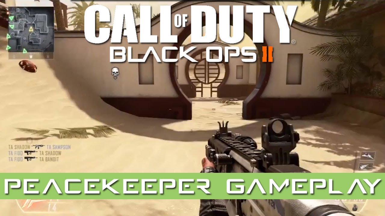Black Ops II DLC Peacekeeper Gameplay, Weapon Tips from Treyarch's Dan Bunting