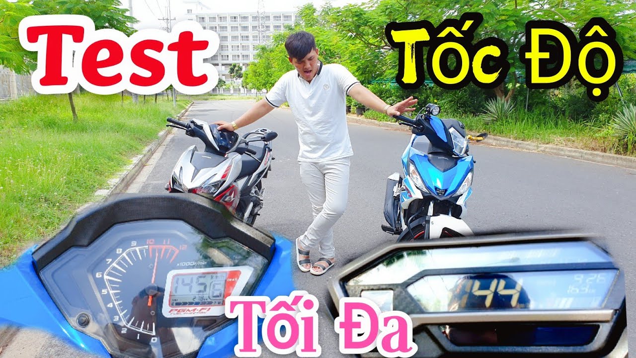 Test Tốc Độ Tối Đa (Max Speed) Honda Winner X với Winner V1 Không Tải |Ngố Nguyễn