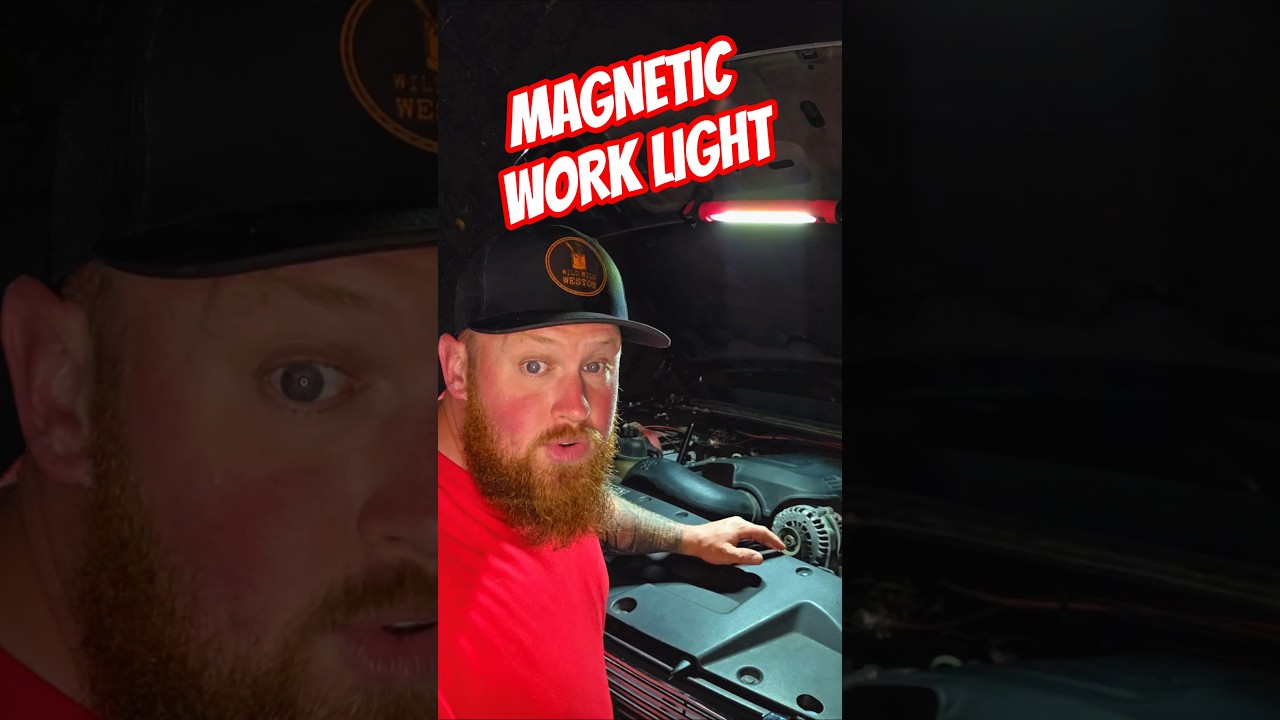 Магнитный рабочий фонарь 3000 лм! #magneticlight #worklight #light #lights #tiktokshop