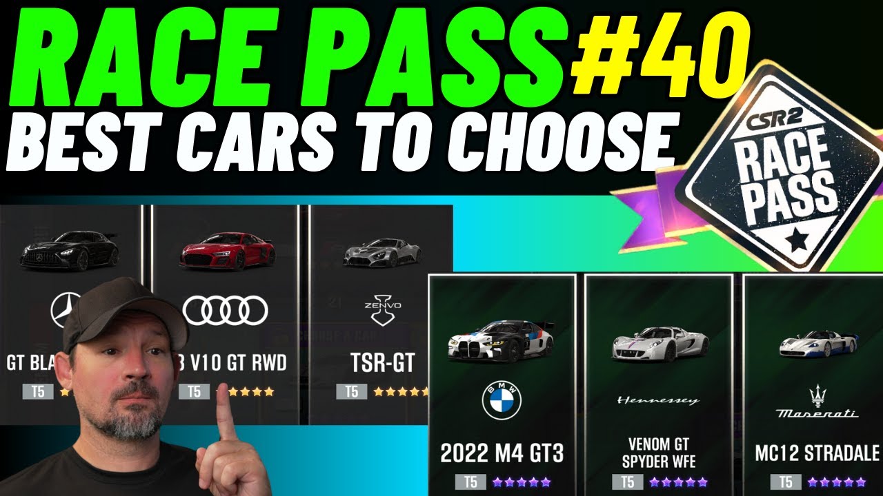 Гоночный пропуск CSR2 40 | Лучшие бесплатные и платные автомобили на выбор! | Не выбирайте неправ...