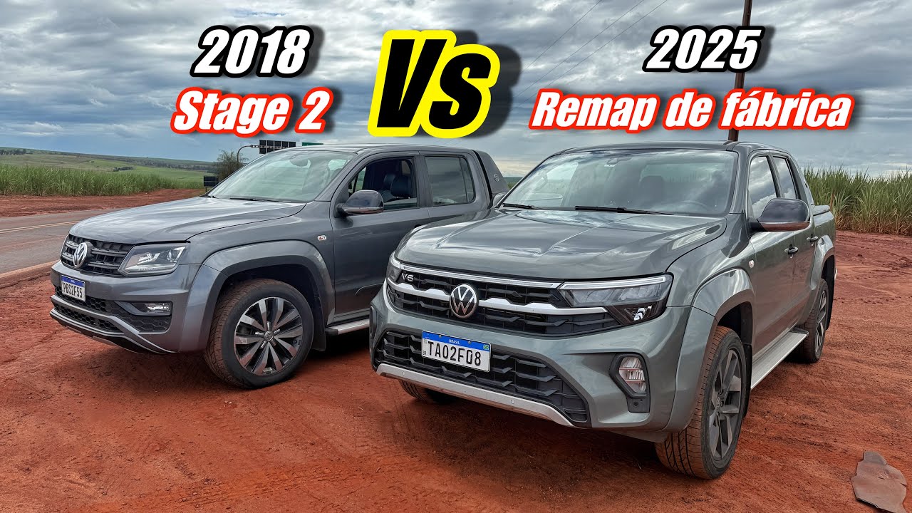 AMAROK 2025 “remap fabrica” É MAIS RÁPIDA QUE UMA  2018 Stage2 ? 🔥