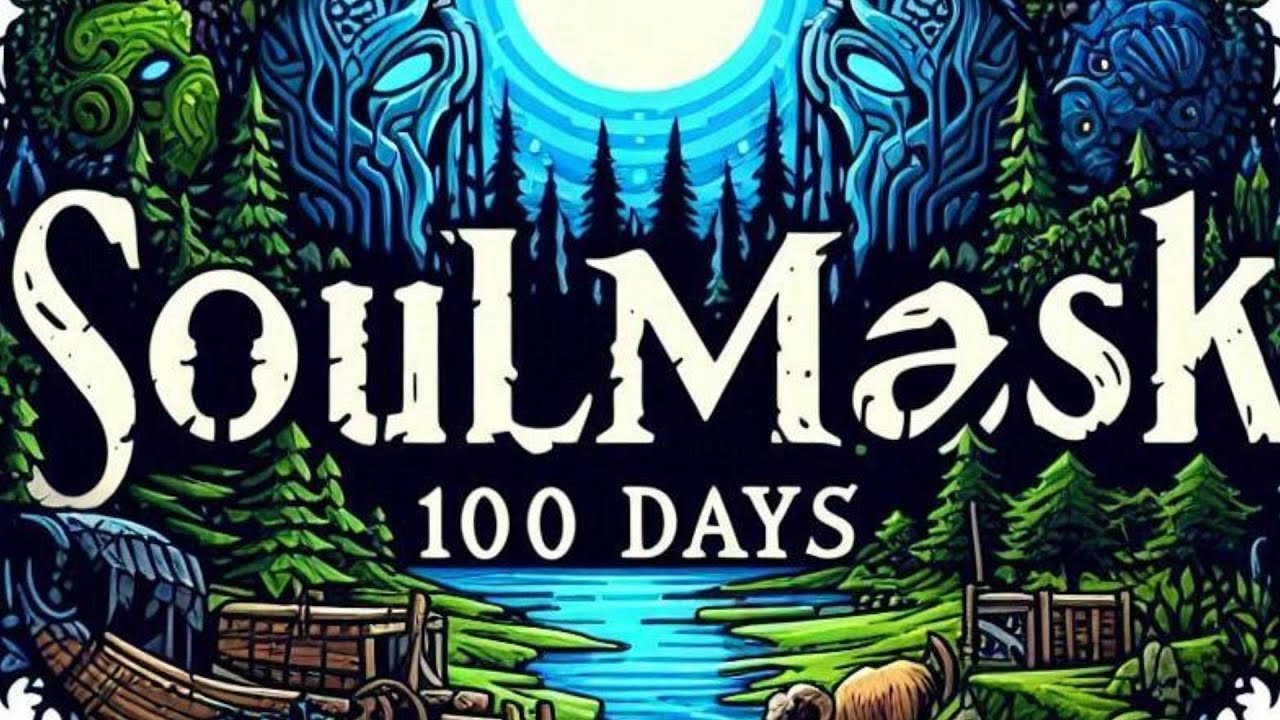 Epic 100 Days Survival in SoulMask: Building My Tribe!