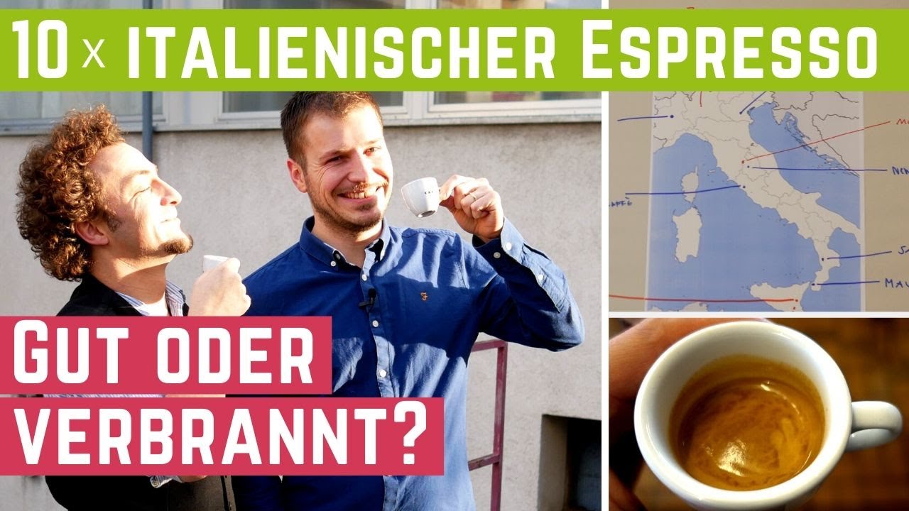 Italienischer Espresso - Gut oder verbrannt? | 10 Espresso-Topseller im Test