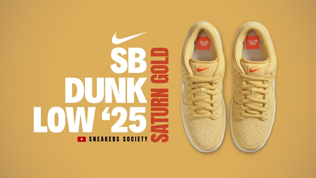 SATURN GOLD 2025 Nike SB Dunk Low | DETAILED LOOK + PRICE