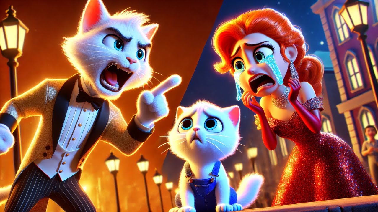 Watch How This Evil Cat Stepmother Was Finally Exposed! | Cat Cartoon