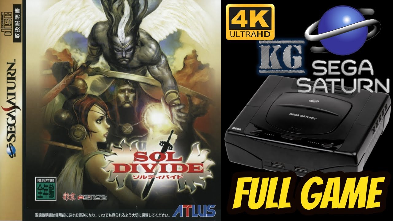Sol Divide | SEGA SATURN | 4K60ᶠᵖˢ🔴| Longplay Walkthrough Playthrough Full Movie Game