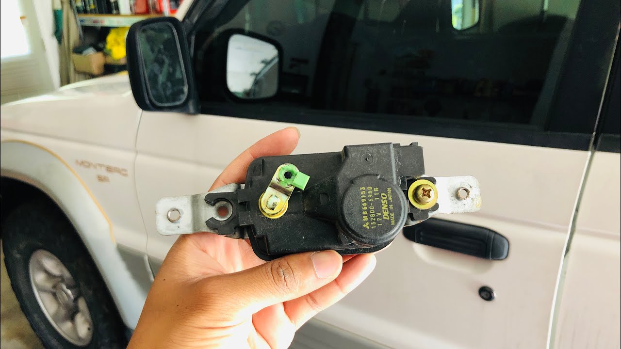 HOW TO: 1992-2000 Mitsubishi Montero Gen 2/2.5 Door Lock Actuator Replacement