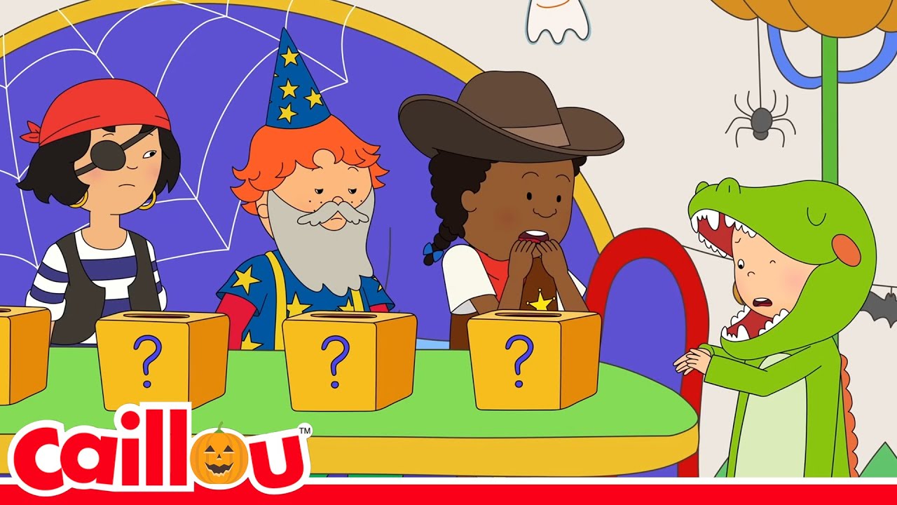 Caillou's New Adventures: Who has the best Halloween costume?