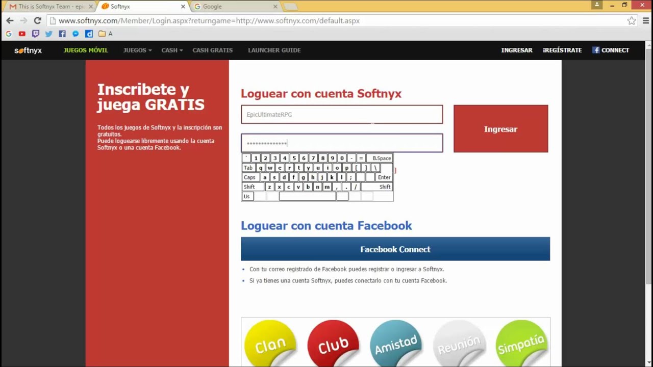 Crear tu cuenta de softnyx latino en 2 min 2016 | WolfteamFans