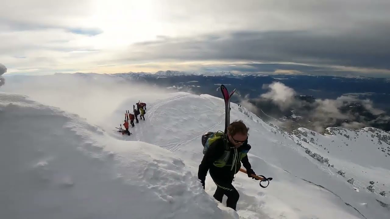 Ski de Rando à Chamechaude par le Canyon et les Paravalanches